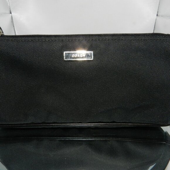 Black Coach Makeup Bag - Picture 1 of 11